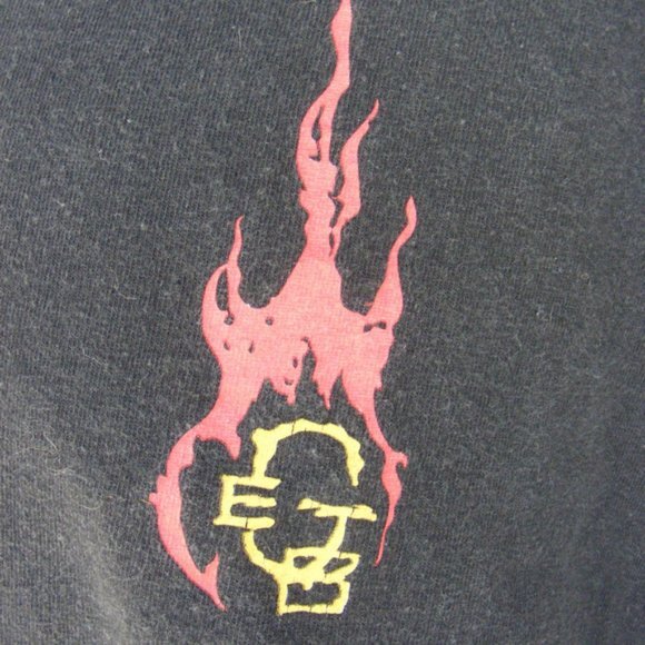 Vintage ERIC GALES BAND Tshirt, XL, Wash fade, Black, 2 Sided, Short sleeves - Picture 4 of 8